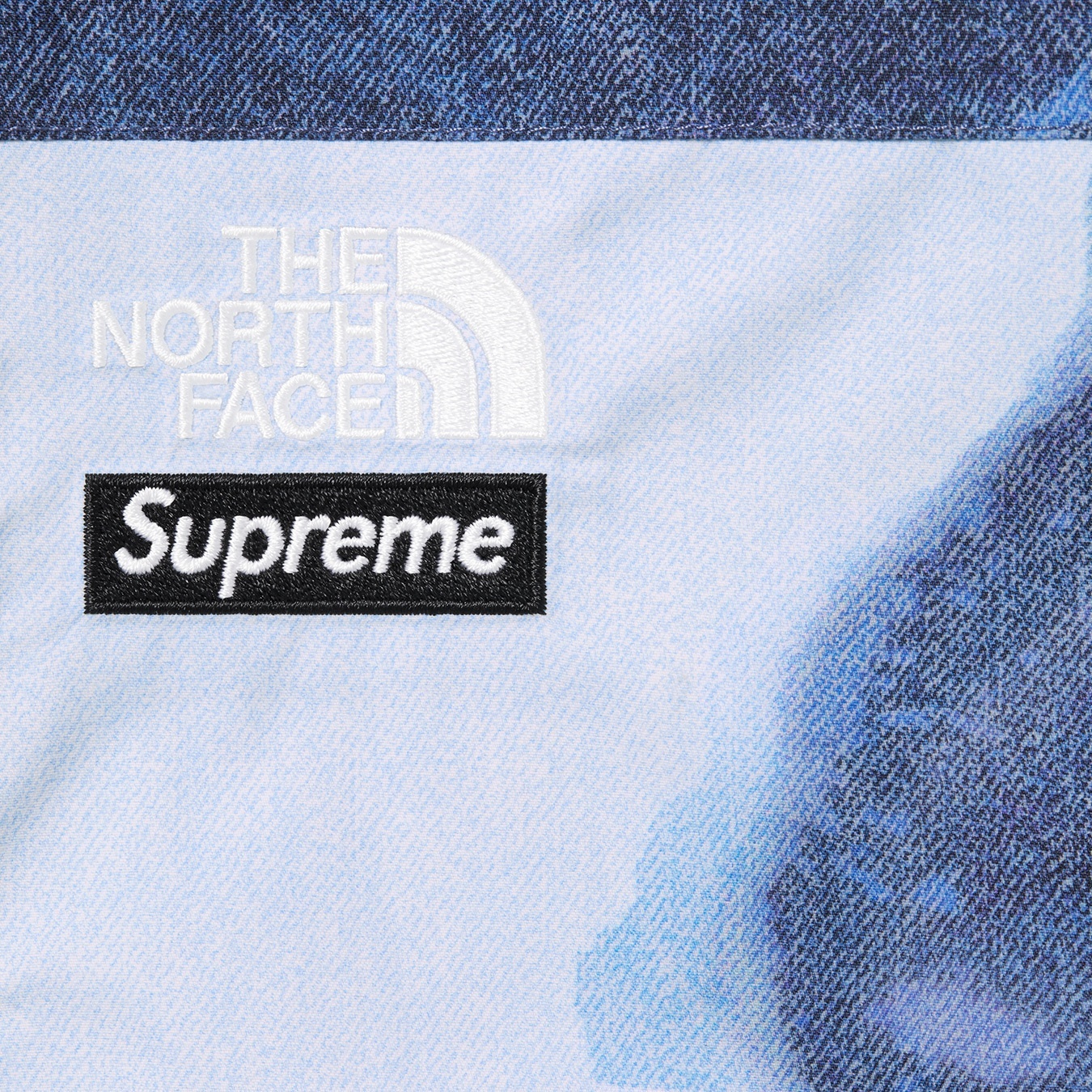 Supreme®/The North Face® Bleached Denim Print Mountain Pant view 2